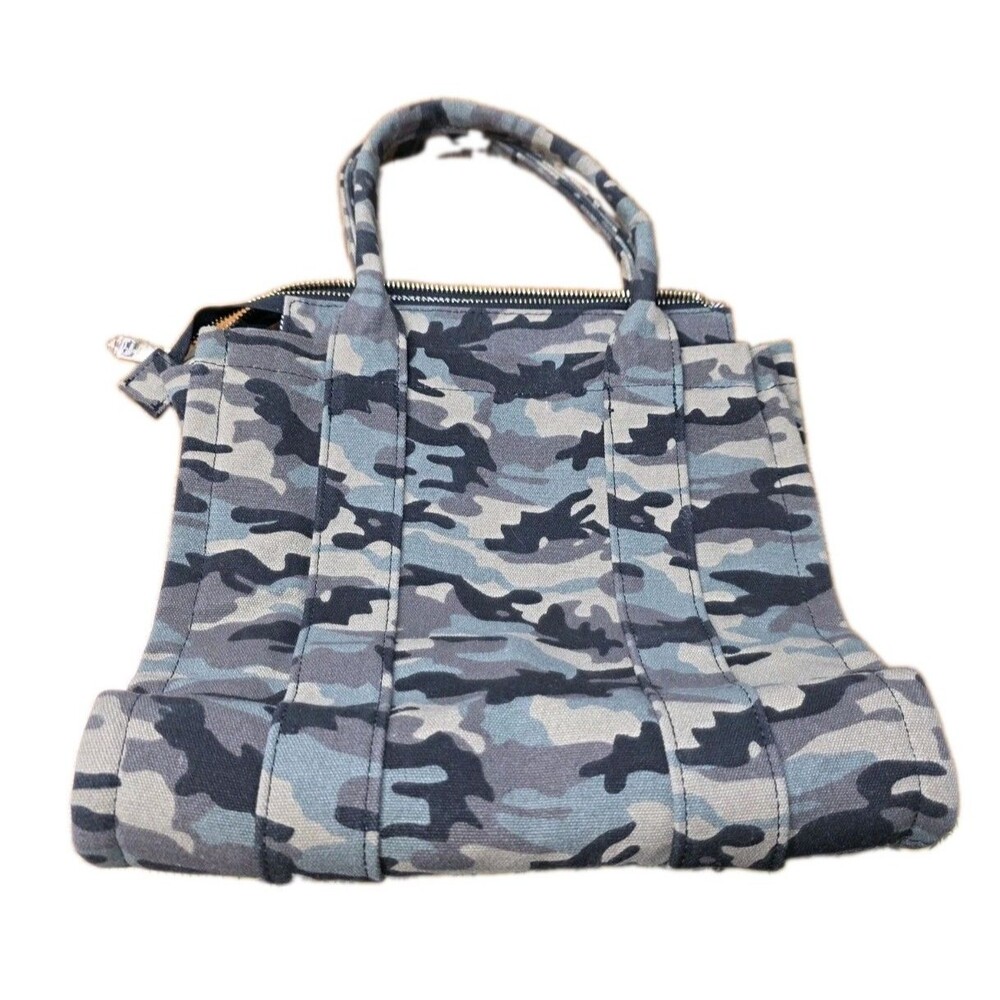 Meejune Heavy Canvas Camouflage Tote 11 X 8 X 5.5